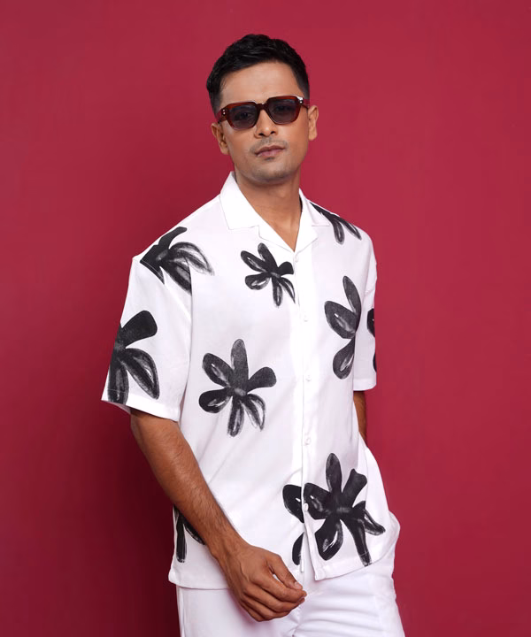 oversized half shirt