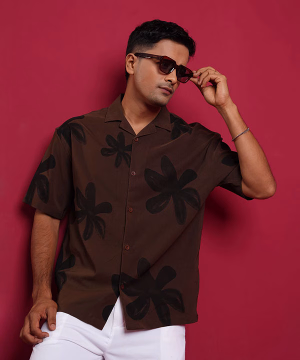 OVERSIZED HALF SHIRT