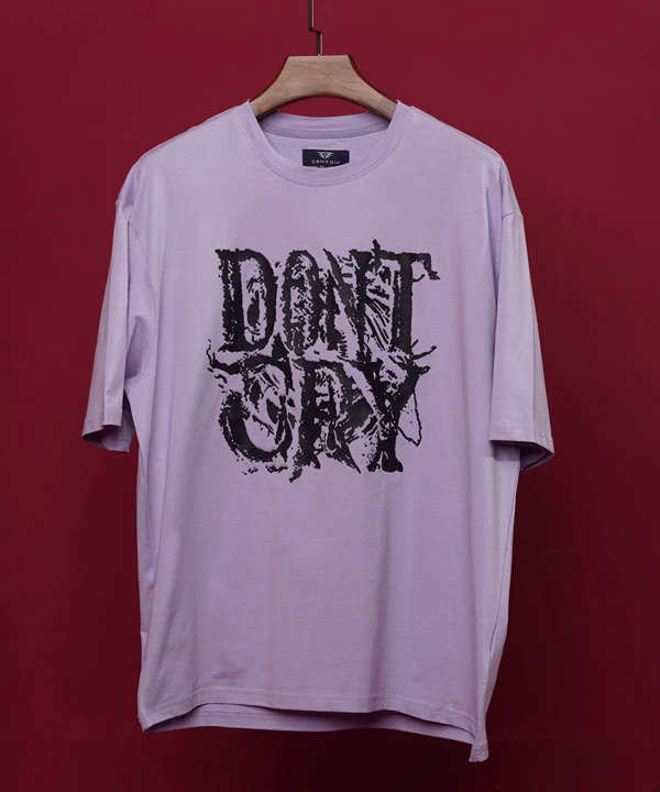 Oversized T-shirt light purple