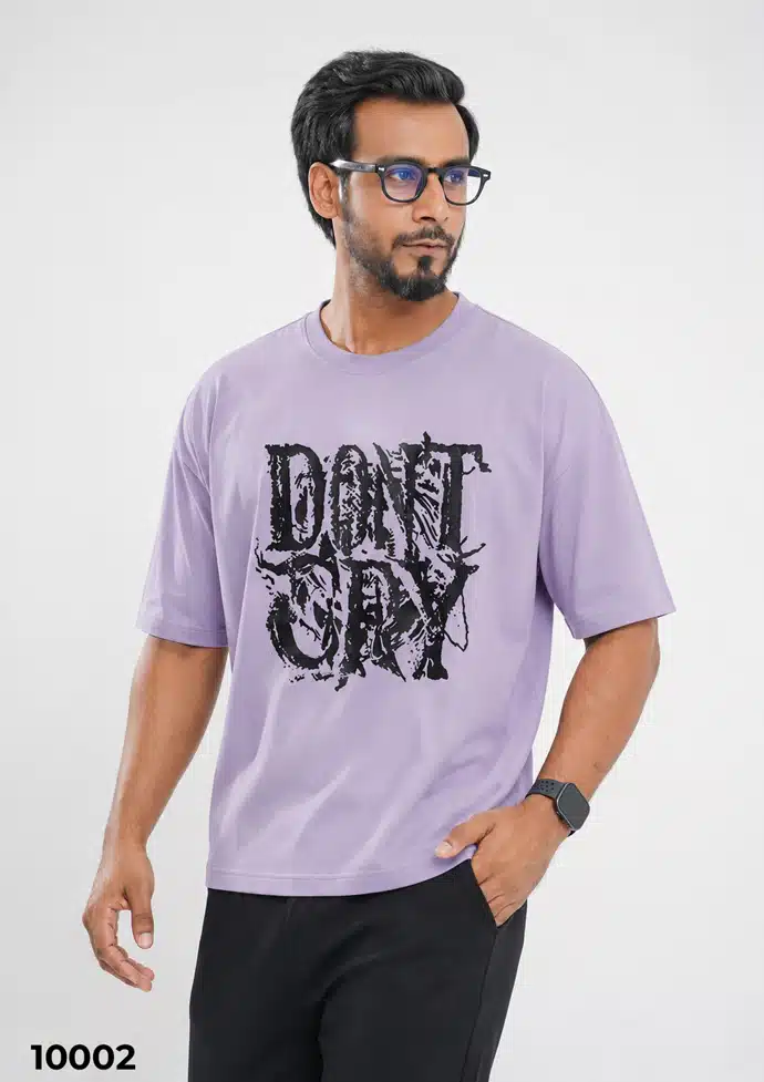 DON'T CRY OVERSIZED TEES