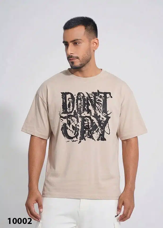 DON'T CRY OVERSIZED TEES