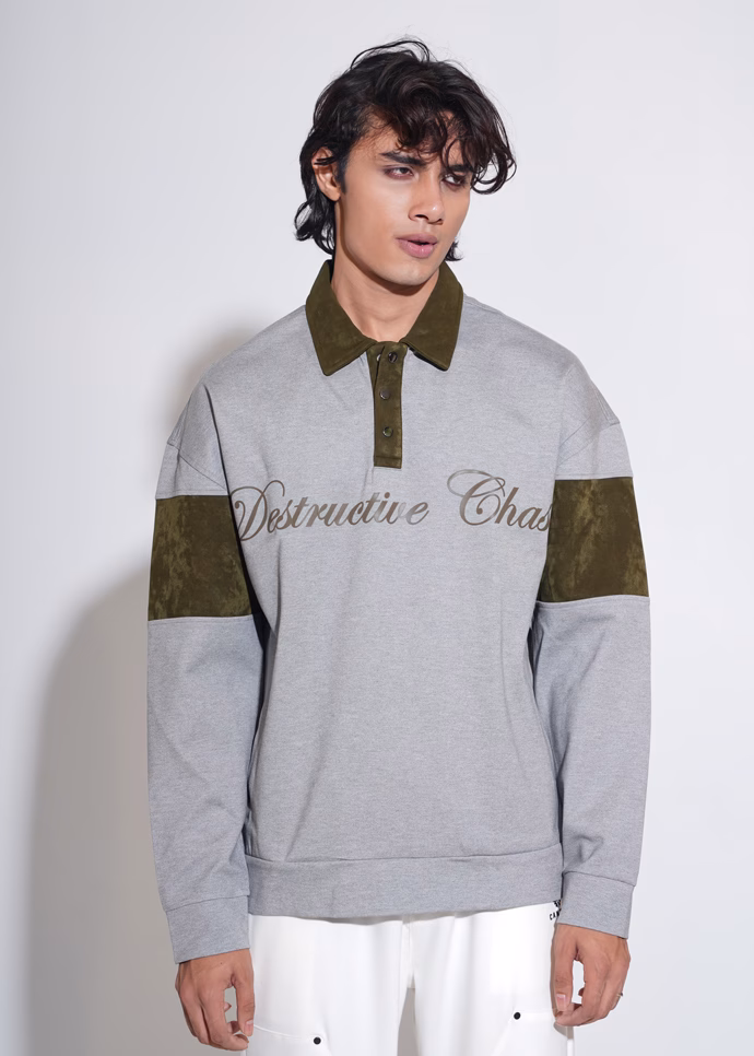 MarqVault Oversized Sweat Shirt