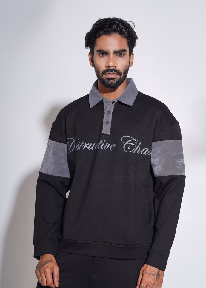 MarqVault Oversized Sweat Shirt
