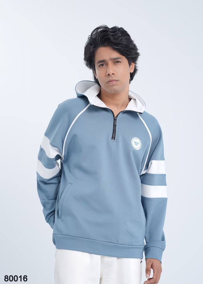 Frost Runner Oversized Hoodie light blue From Canton BD