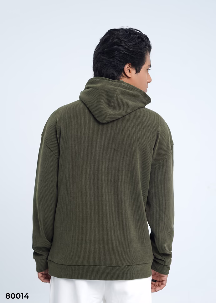 Vector Panel Oversized Hoodie - Image 2