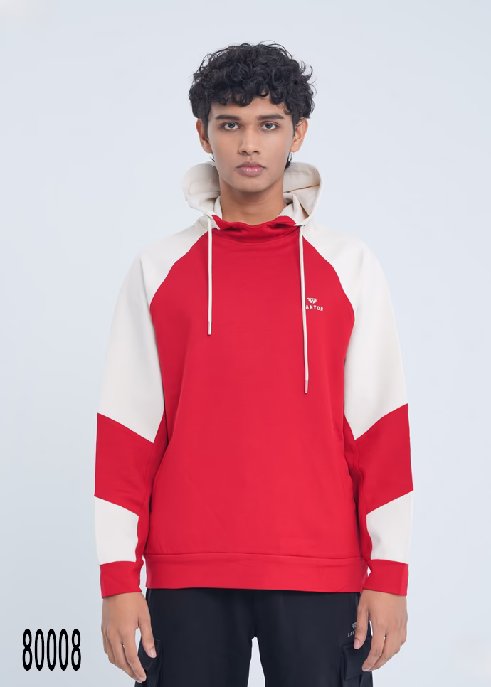 LumeWear Oversized Hoodie Red From Canton BD