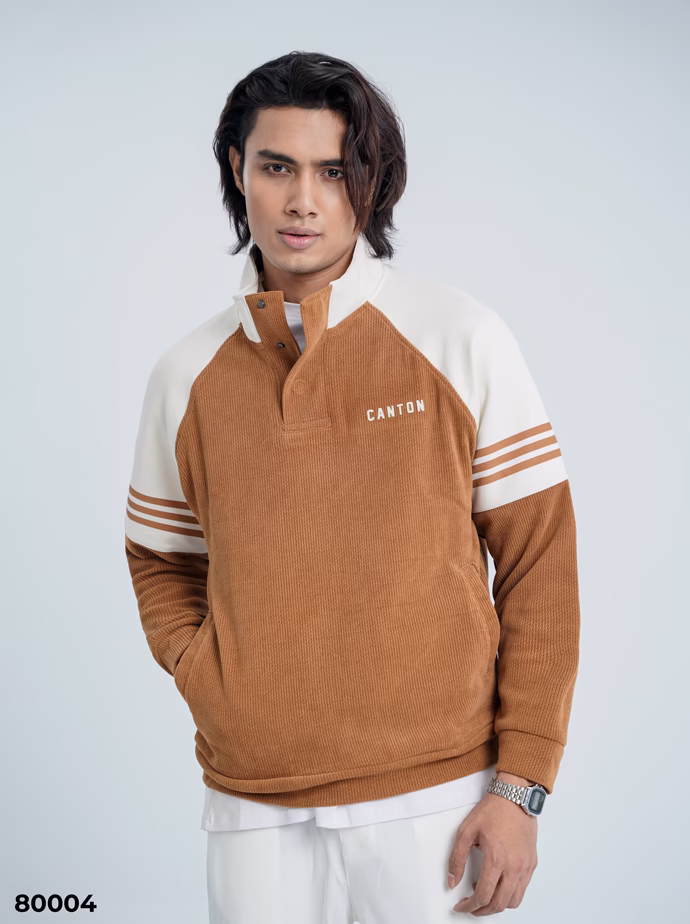 Oversized Sweatshirt Brown From Canton BD