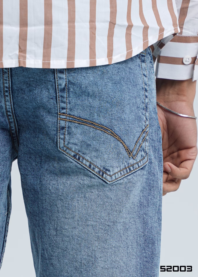 Slim Fit Denim Pant - Image 2