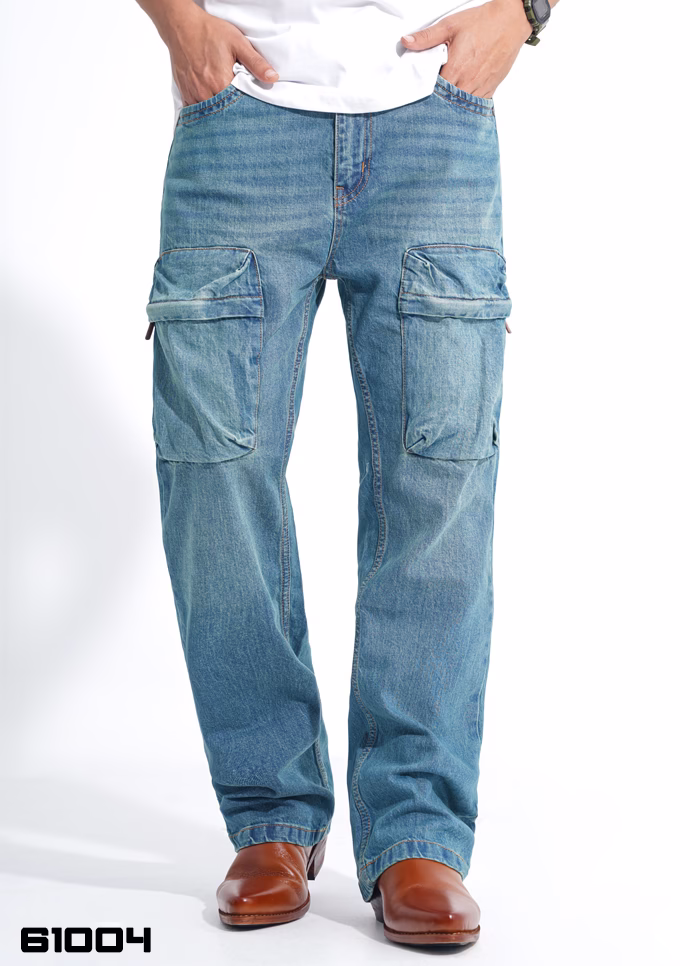 Cargo Bootcut Denim Pant - Image 3