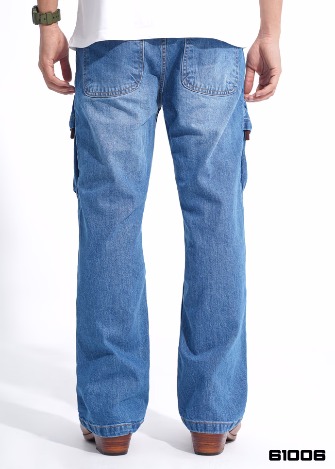 Cargo Bootcut Denim Pant - Image 4