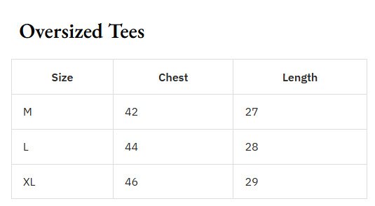 t shirt copy