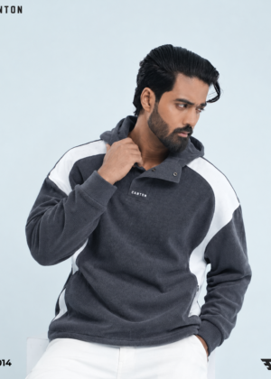 canton charcoal hoodie studio portrait